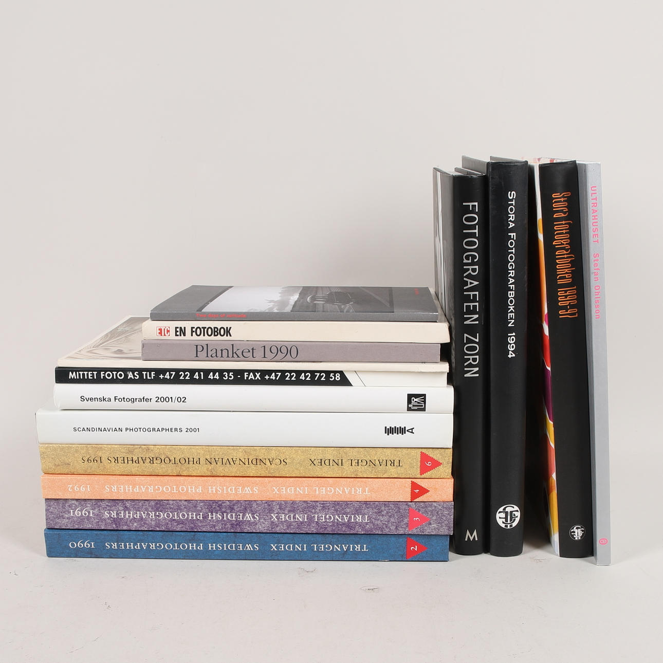 FOTOBÖCKER, 15 st, Sverige, 1900/2000-tal.