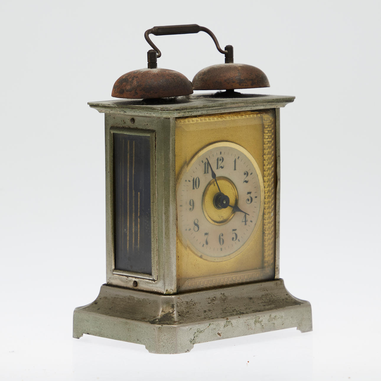 RESEUR. Bordsklocka, med Junghans klocka, 20:e Jh.