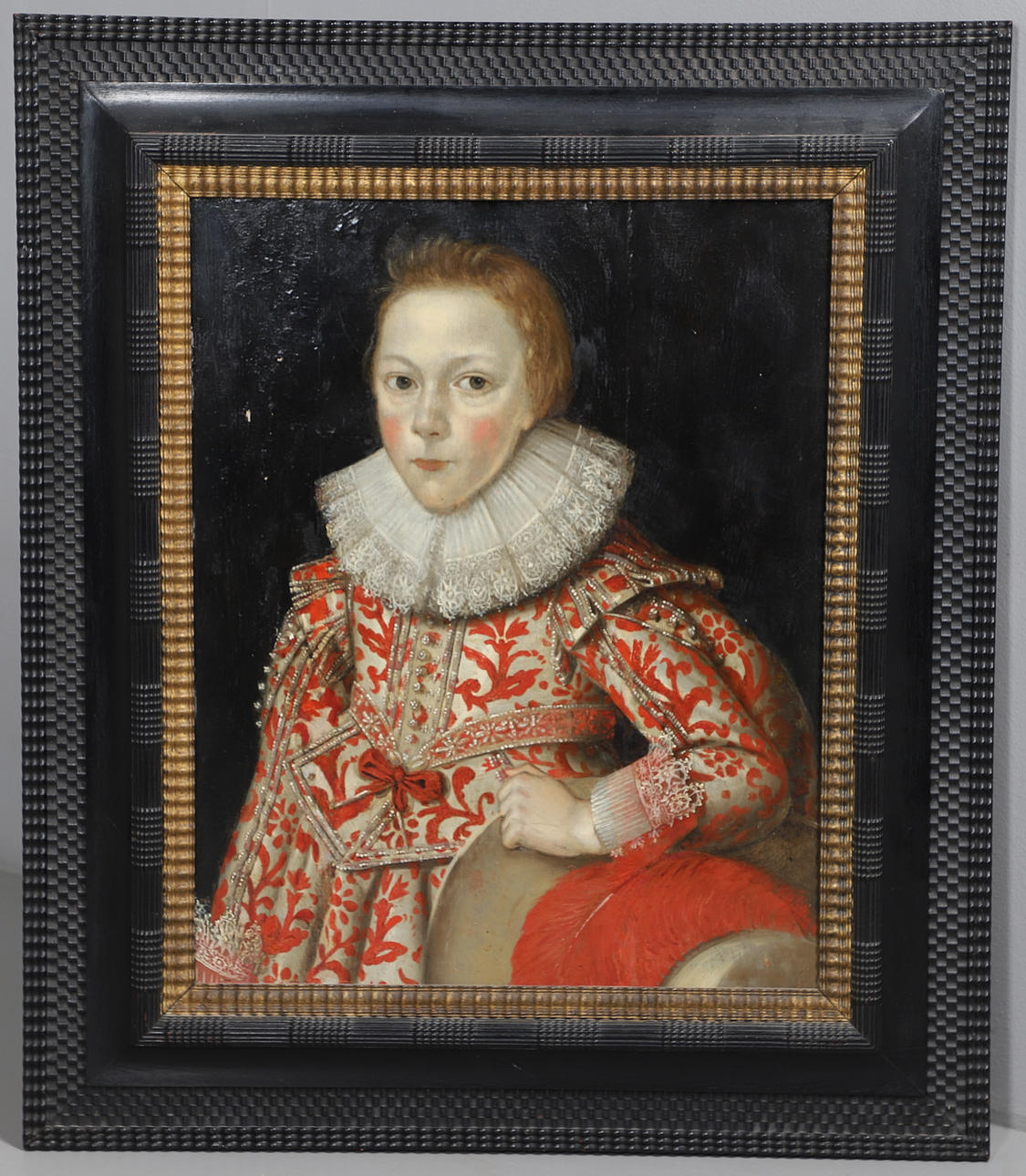 FOLLOWER OF ROBERT PEAKE THE ELDER (C.1551-1619). PORTRAIT OF HENRY FREDERICK, PRINCE OF WALES (1594-1612).