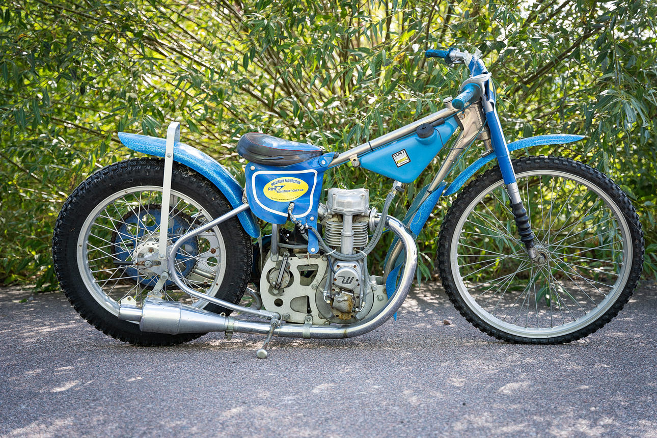 WESLAKE GODDEN, Speedway-Motorrad, 1990er.