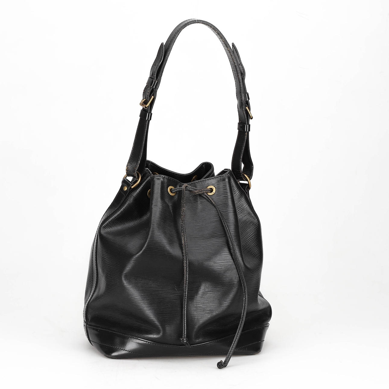 LOUIS VUITTON Taske, „Noé Epi, sort epi læder.