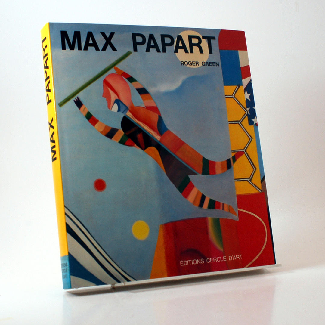 MAX PAPART. Max Papart med originallitografi.