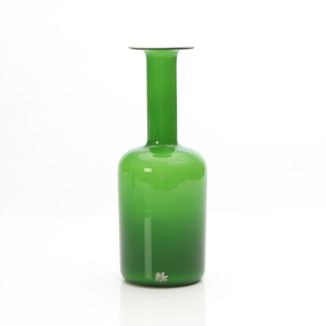 HOLMEGAARD, VASE. Kunstglas. Danmark.