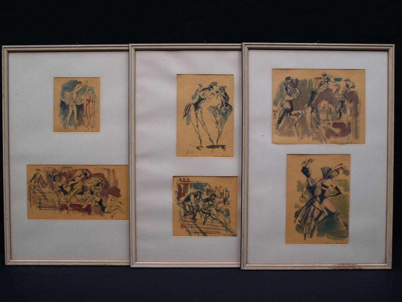 HANS FISCHER-SCHUPPACH. variation dansare.