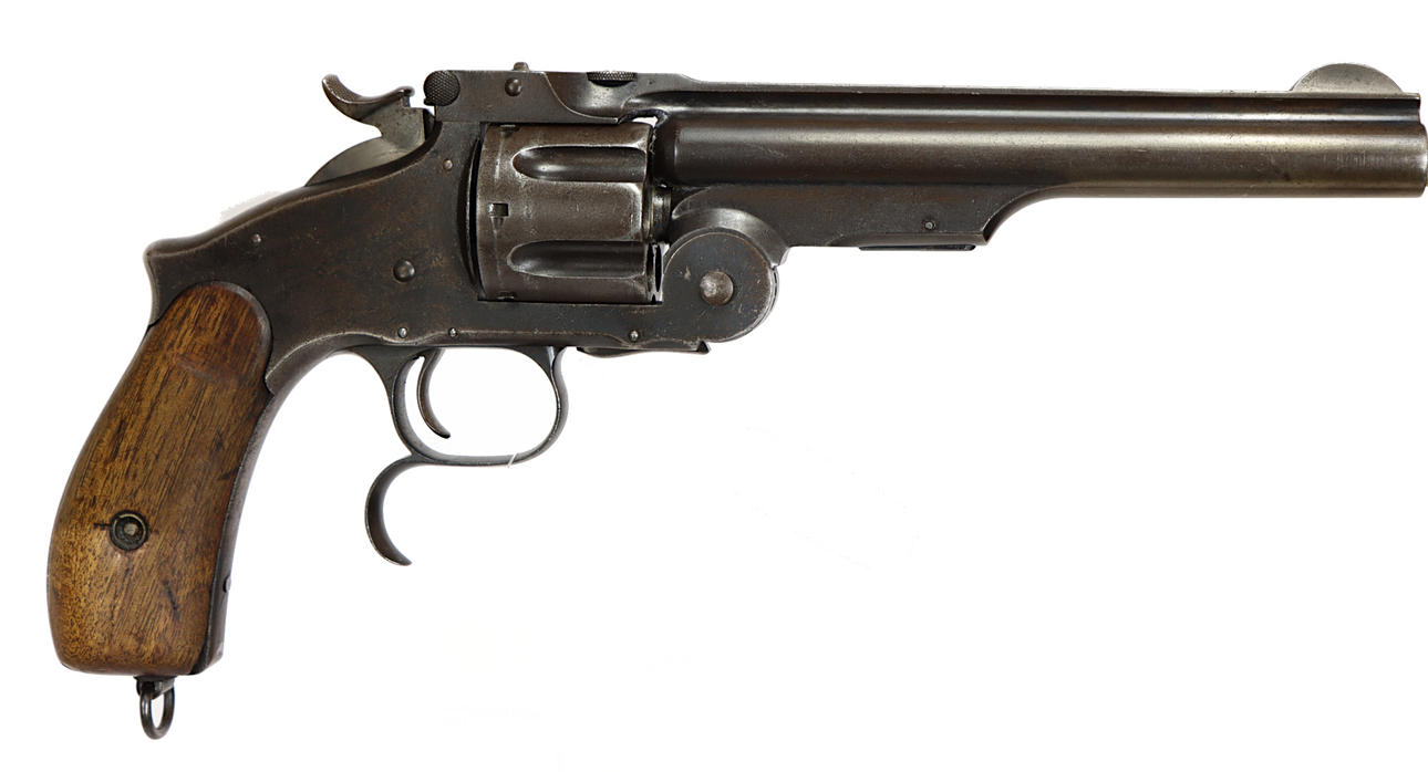 REVOLVER, Marke Smith & Wesson, Modell 3 Russian Third Model, Kaliber .44 Russian, Nr. 4315, SE-nr. SE0407007.