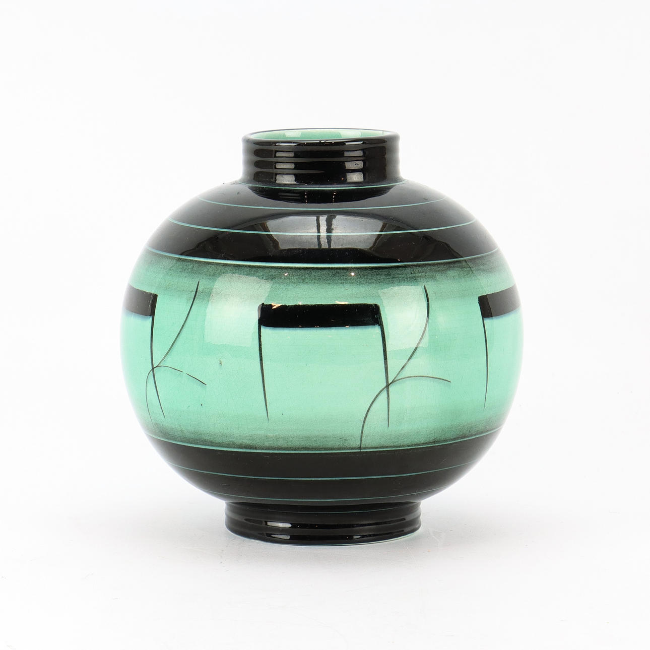 ILSE CLAESSON. Vase, Rörstrand.