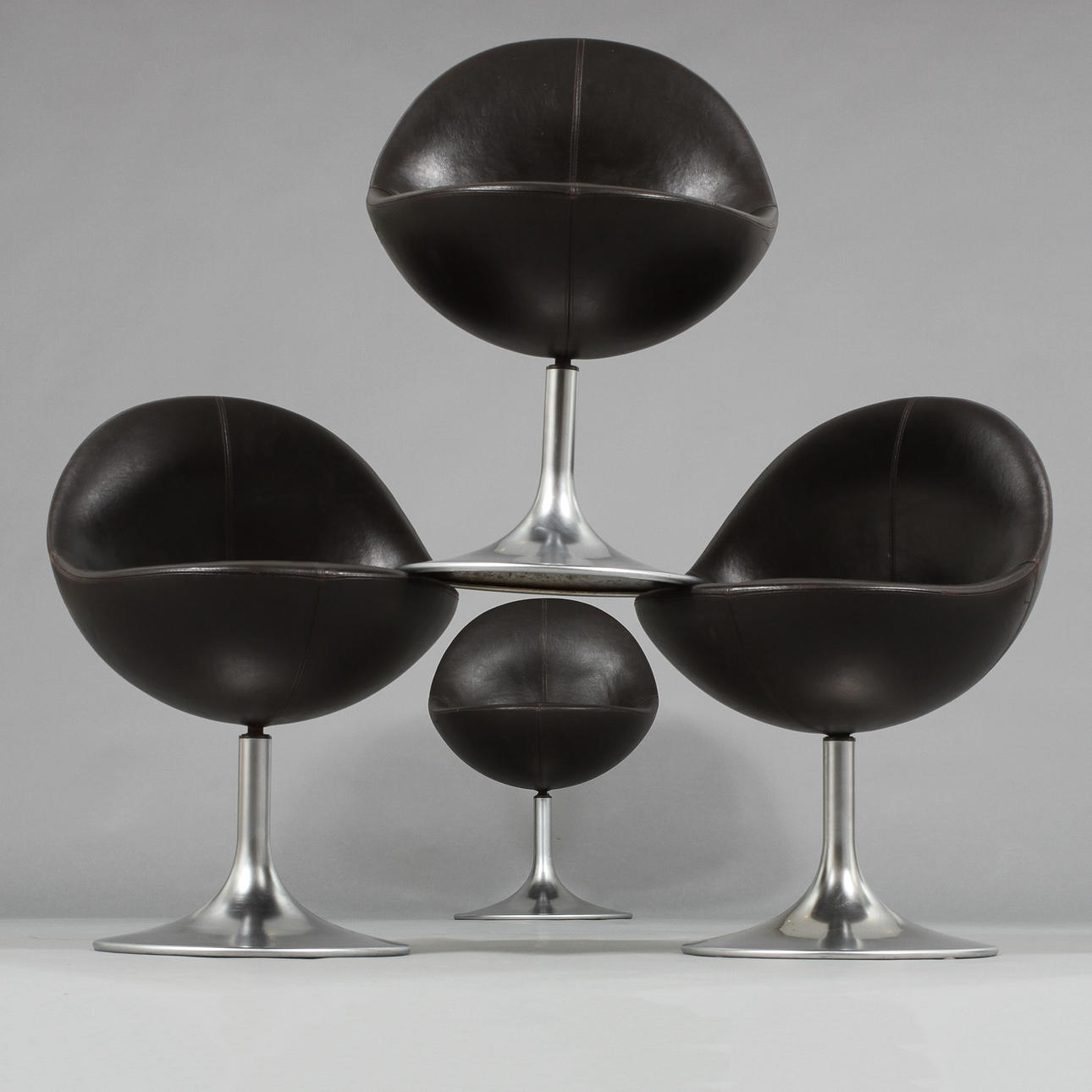 FÅTÖLJER, 4 st, "Venus", Johanson Design.