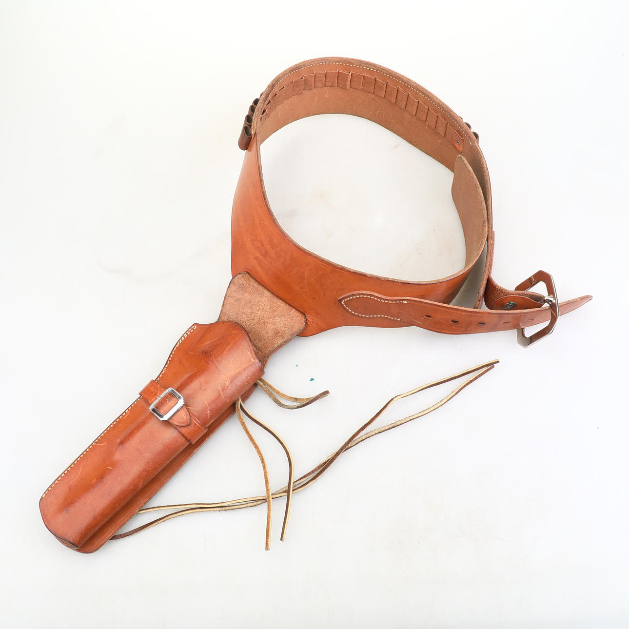 REVOLVERHÖLSTER med patronbälte, Bianchi.