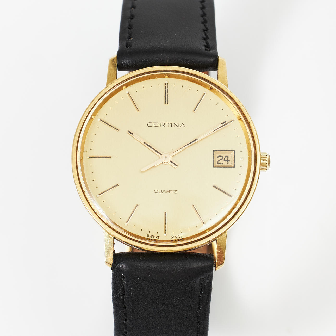 CERTINA, wristwatch, 18 k gold.