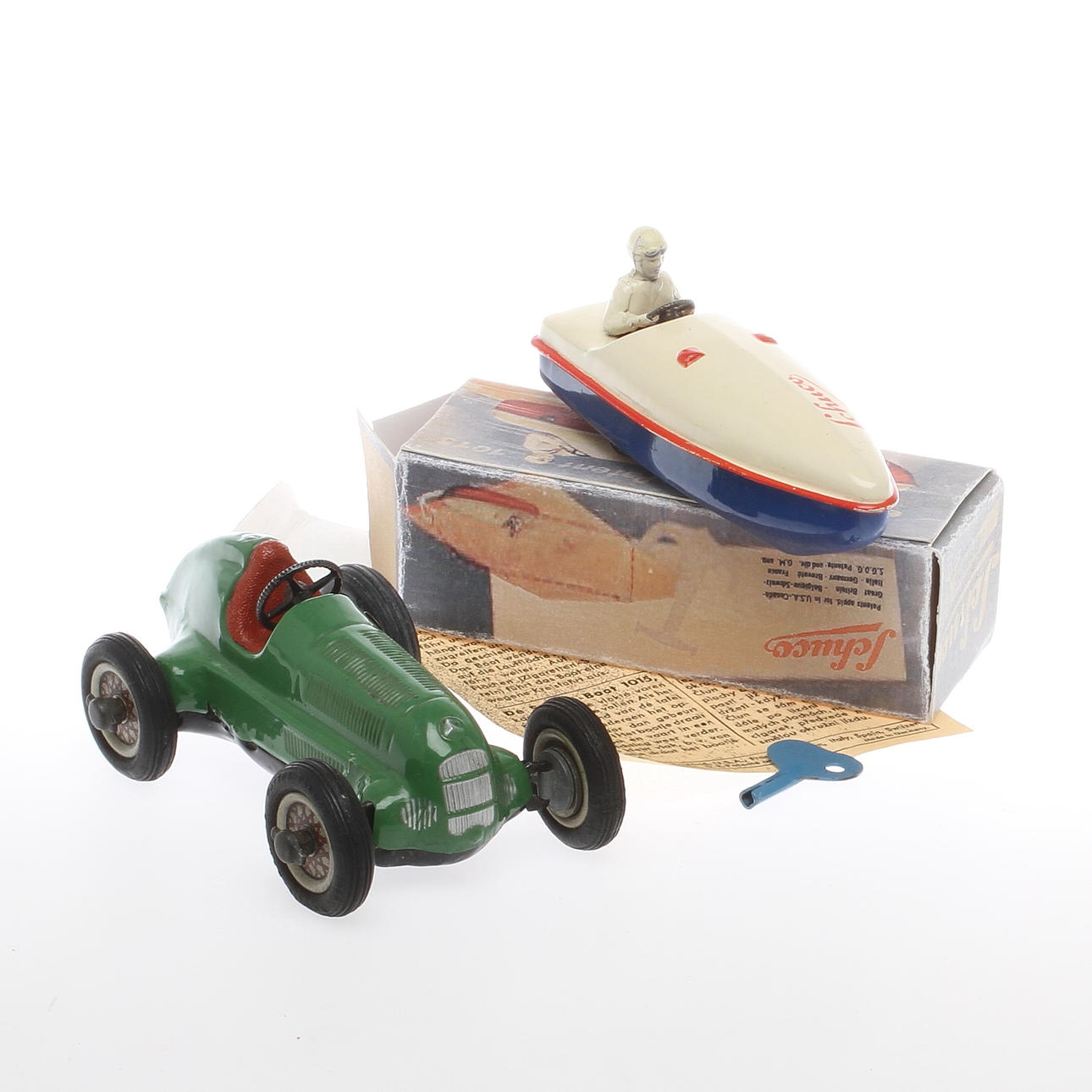 SCHUCO Wende Boot 1015 och Studio. Made in Germany.