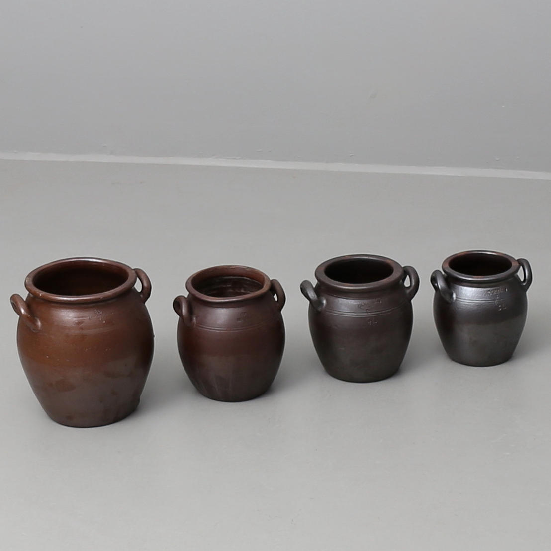 PARTI KRUS, stengods, 4 st, Höganäs.