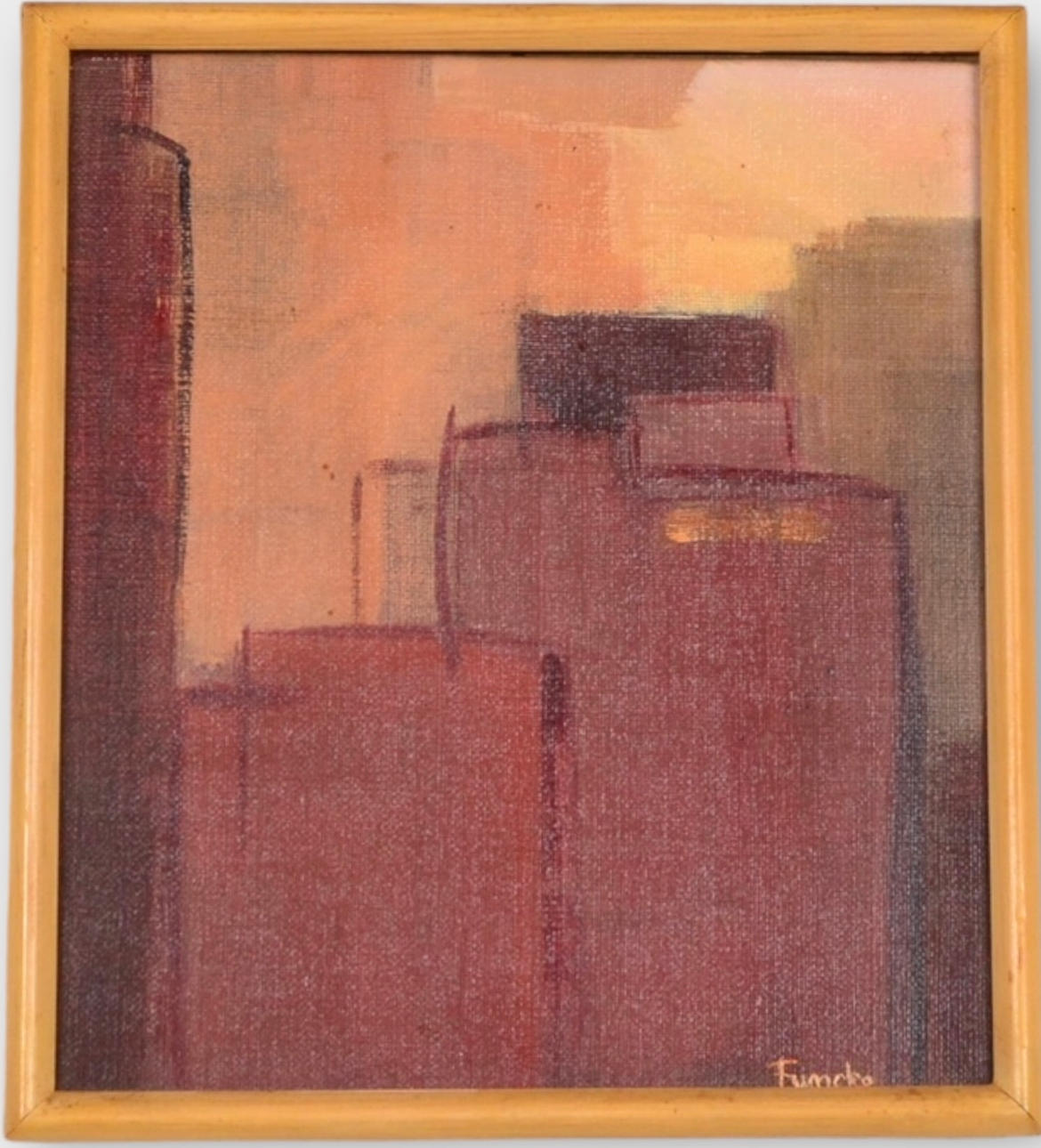 DORIS FUNCKE. Olja på duk.