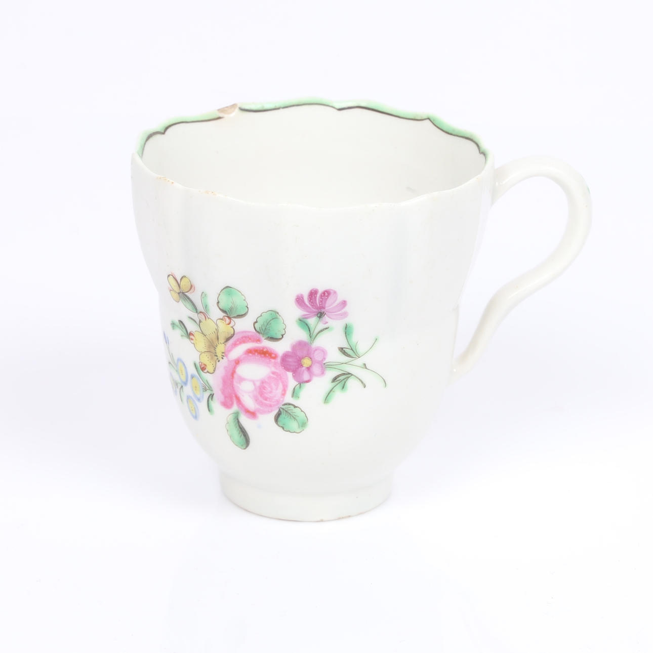 A LOWESTOFT PORCELAIN COFFEE CUP. Ceramics & Porcelain - European ...