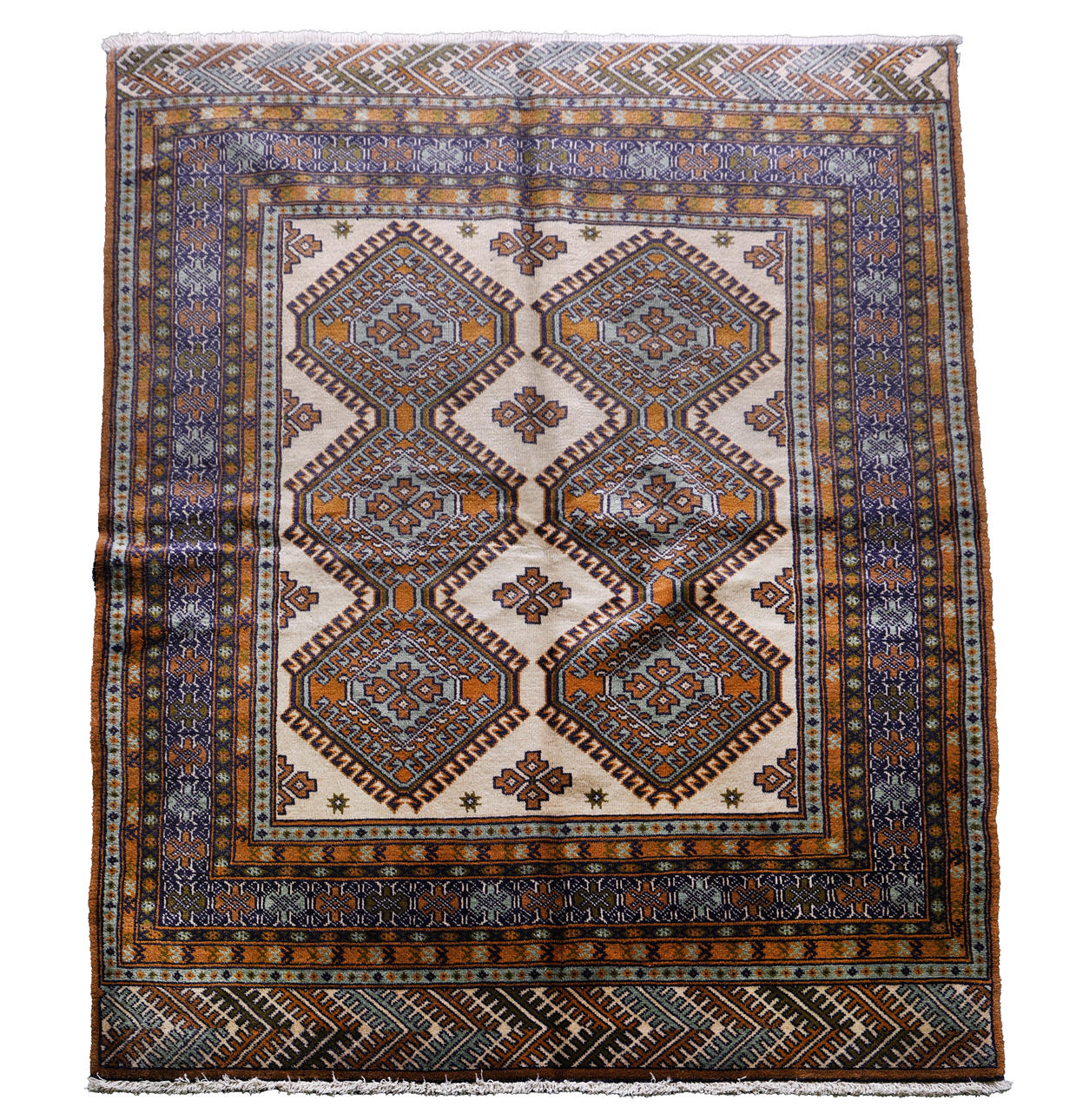 A BOKHARA ROYAL RUG.