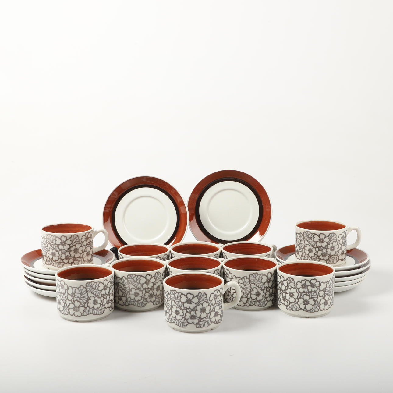 HELMER RINGSTRÖM. Kaffesæt, 23 stykker, „Agneta“, Gefle.