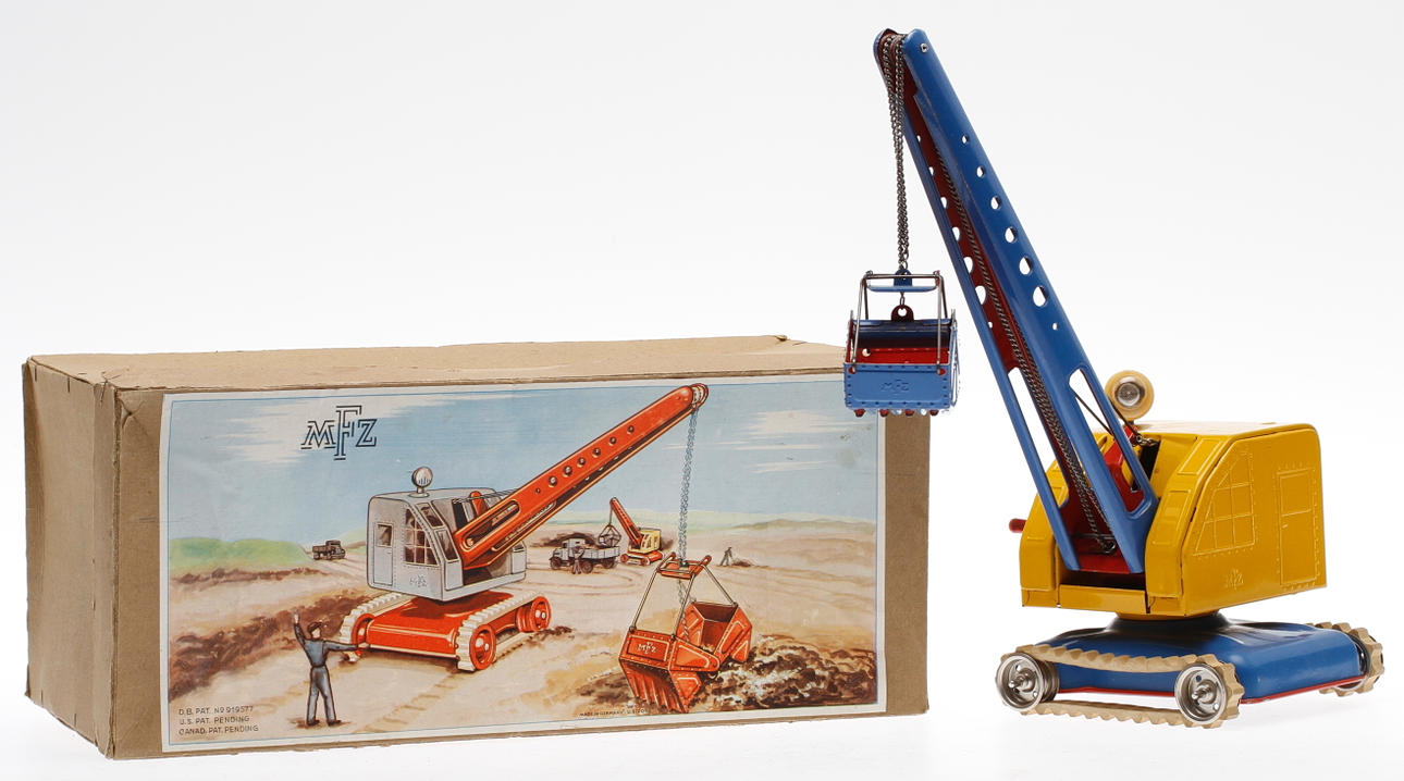 GRÄVSKOPA, plåt, MFZ, Tyskland, 1900-talets mitt.