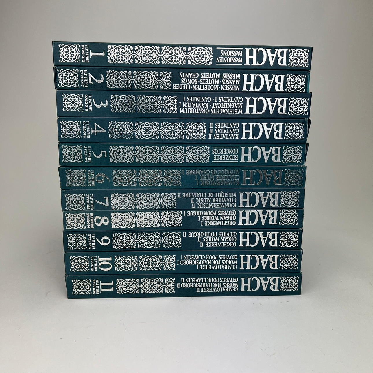 LP-BOXAR, JS Bach, Tyskland.