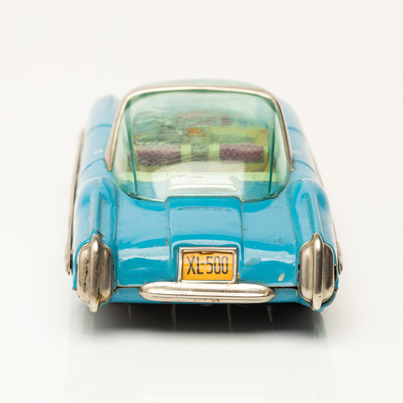 米澤【オペル オリンピア レコルト シルバー大】ブリキtin toy car箱無 TOY CAR, Yonezawa, Lincoln XL-500 Sundeck, Japan, 1950s. Toys