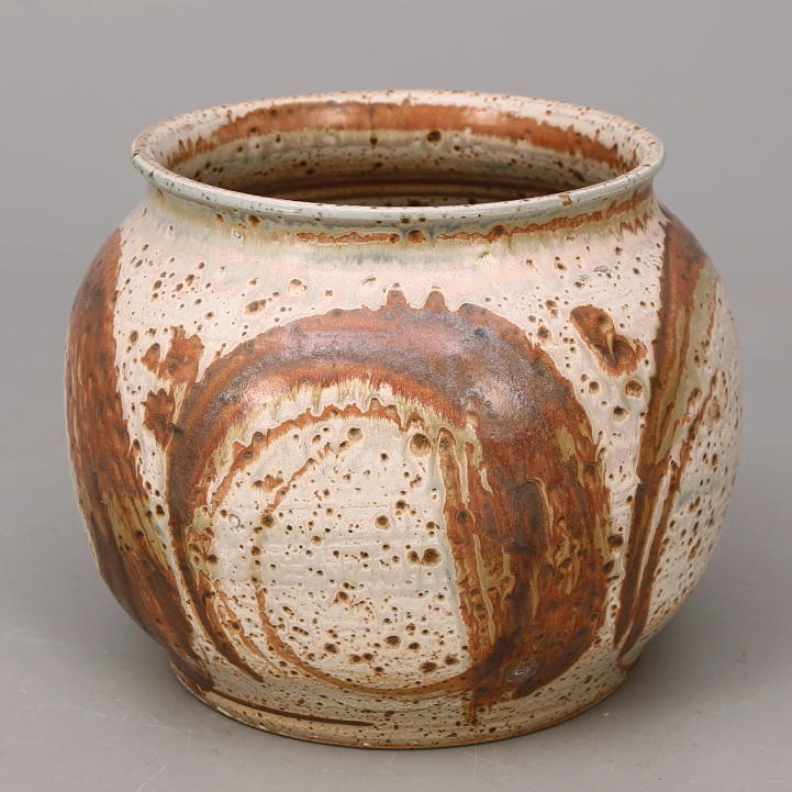 CARL HARRY STÅLHANE. URNA, stengods, signerad, Designhuset.