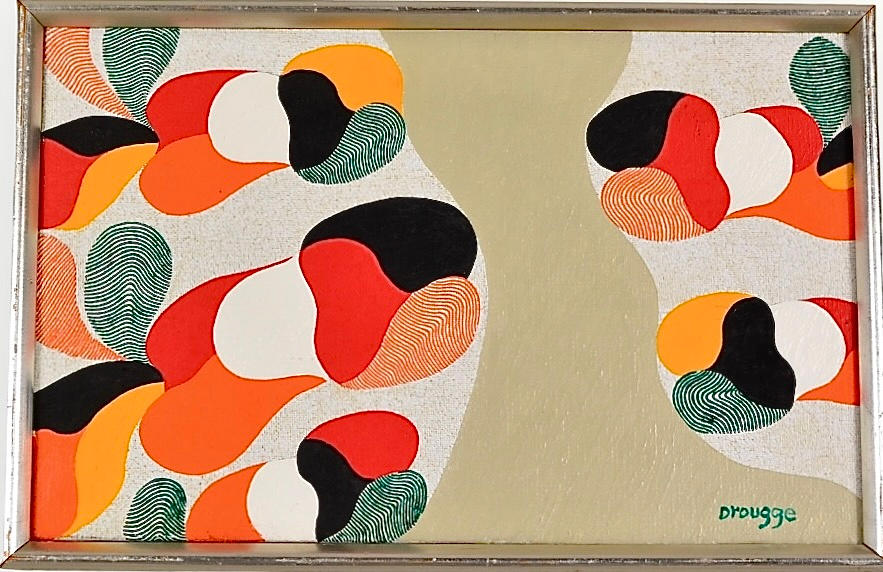 LARS DROUGGE. Oil on canvas.
