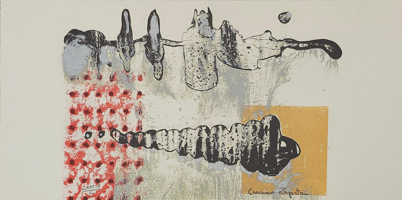 CASANOVA ZAPATA. SIN TÍTULO, FIRMADO Y NUMERADO.