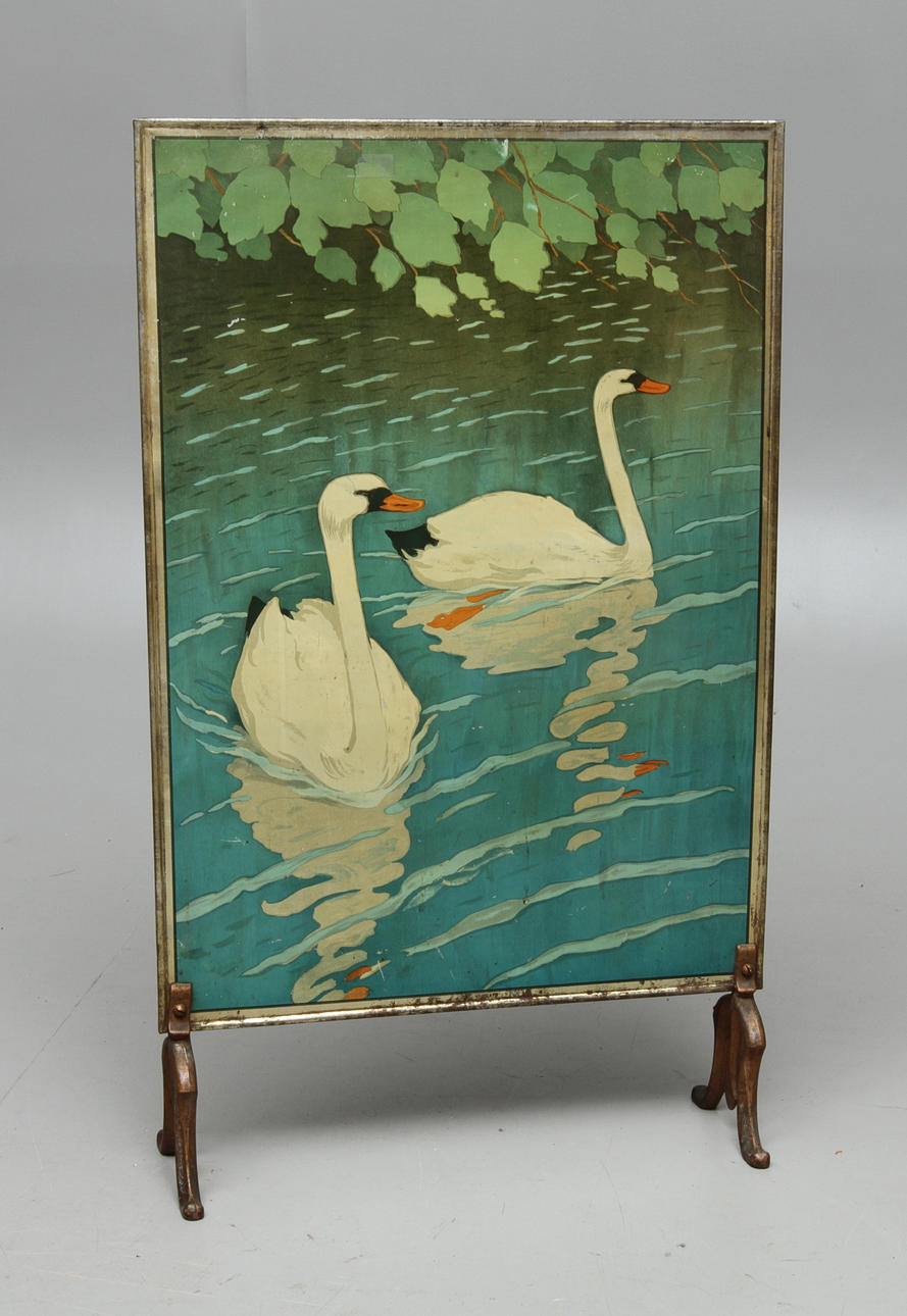 BRASSKÄRM, plåt, omkring 1900.