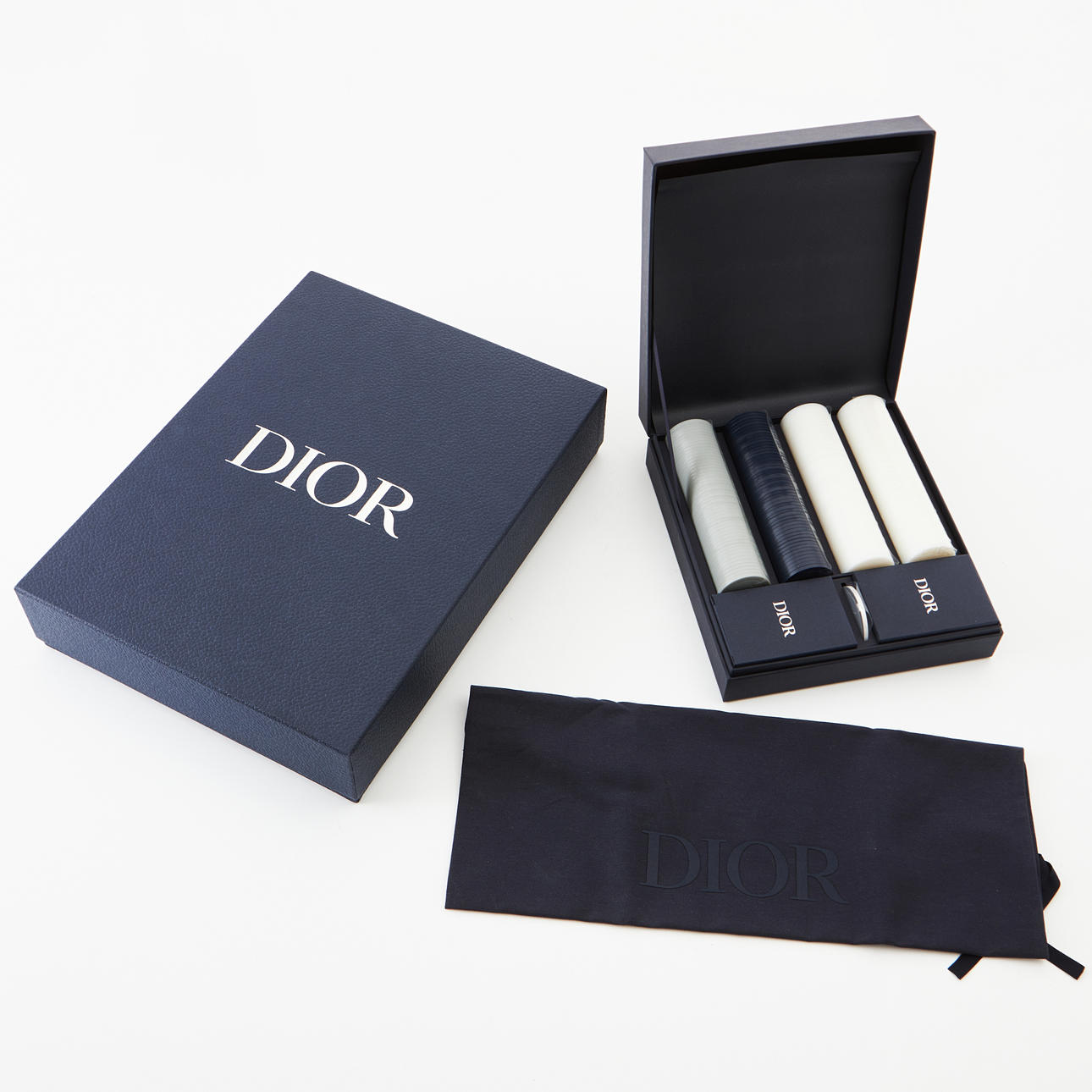 CHRISTIAN DIOR, poker set, contemporary.