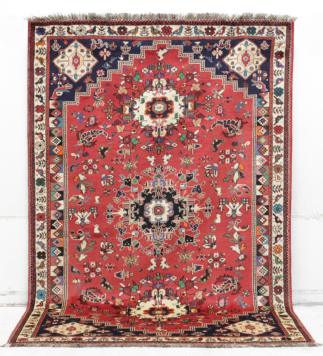 MATTA, Persisk, figural Gashgai, 315 x 212 cm.