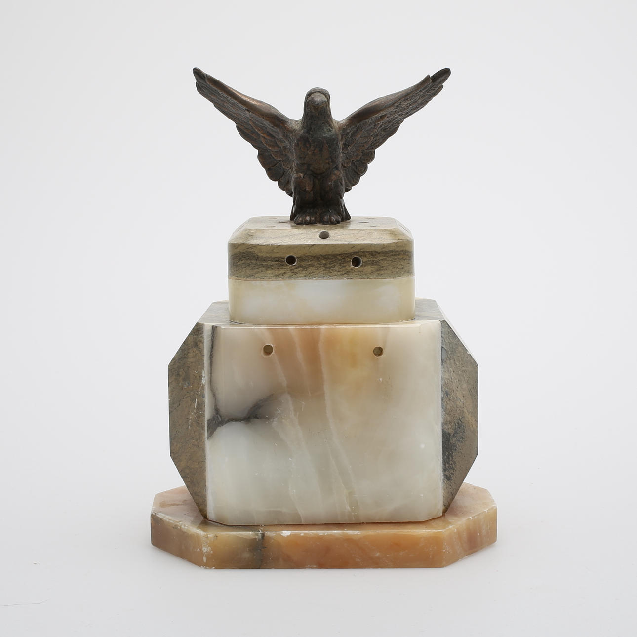 BORDSLAMPA/OLJELAMPA, sten/marmor, "Valters", Unhewn Stone Denmark.