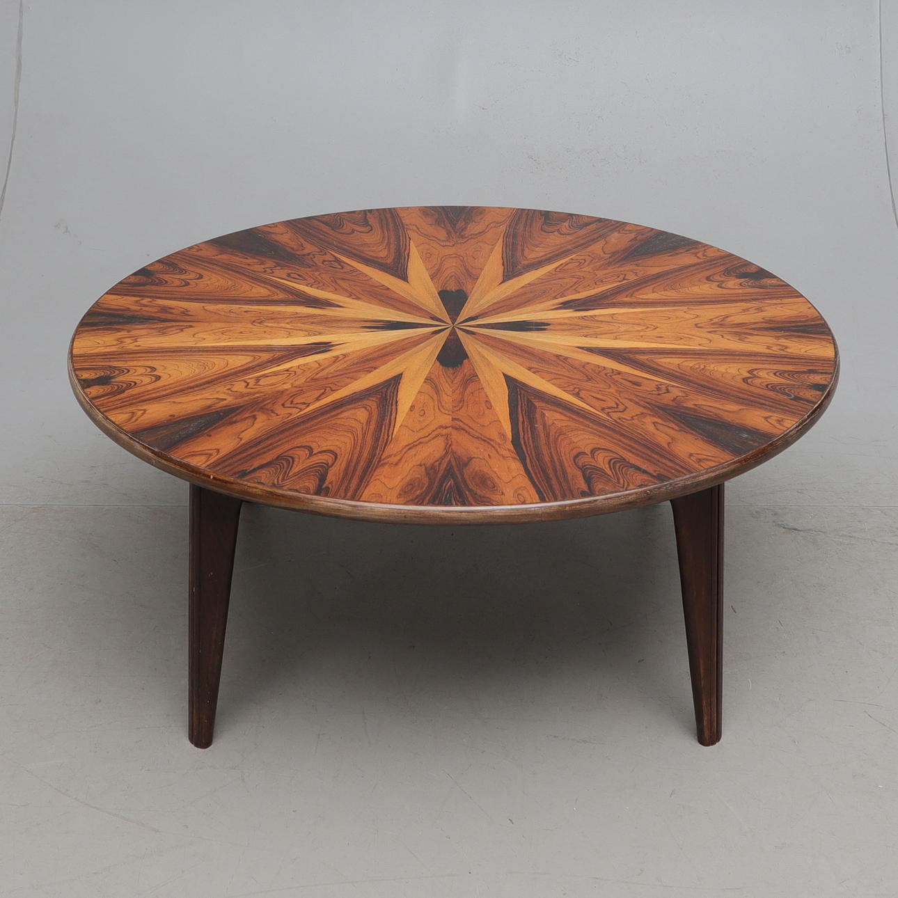 A JAKARANDA COFFEE TABLE, Denmark, circa 1960's.