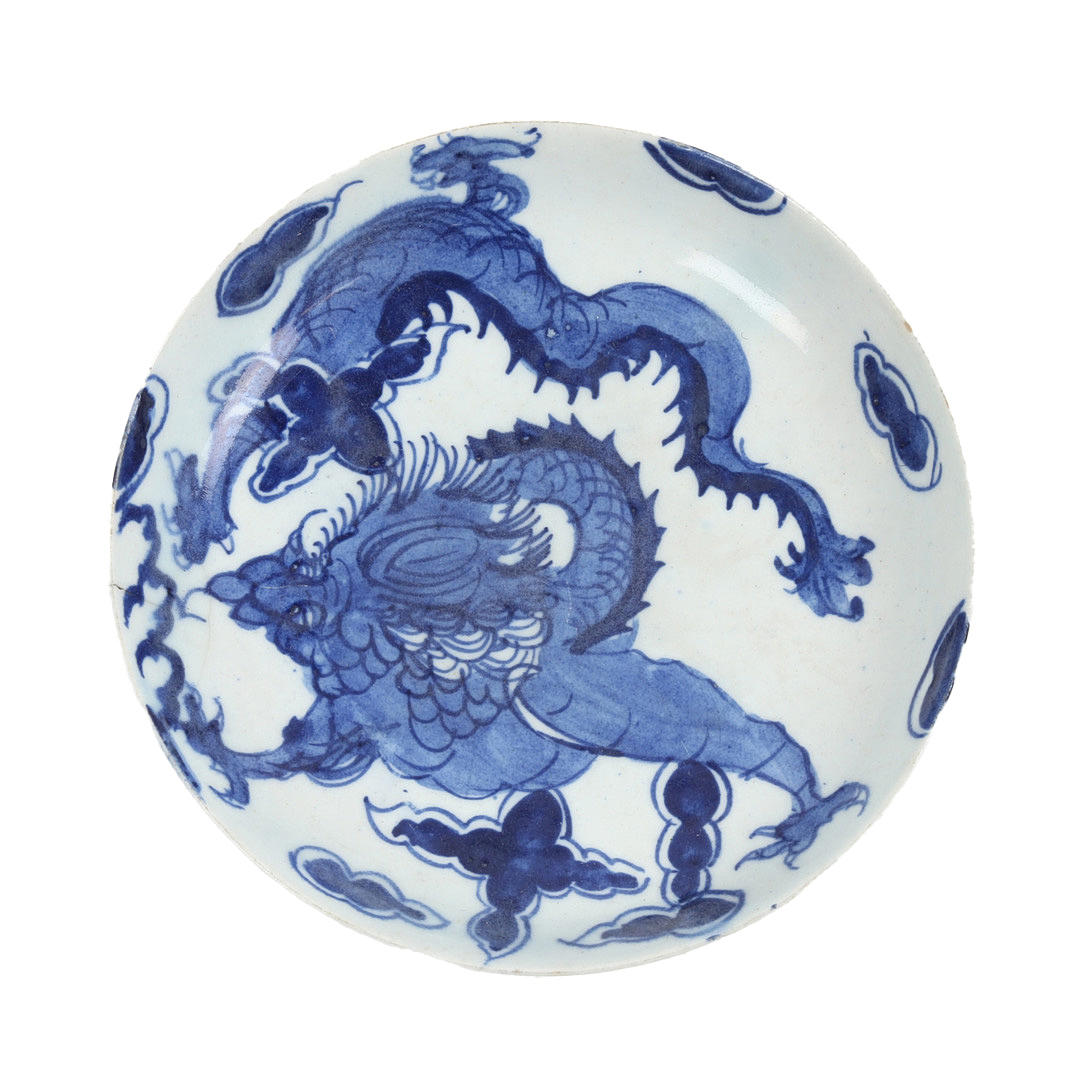 UNDERKOP, 1700-TAL, ENGELSK CA. 1790.