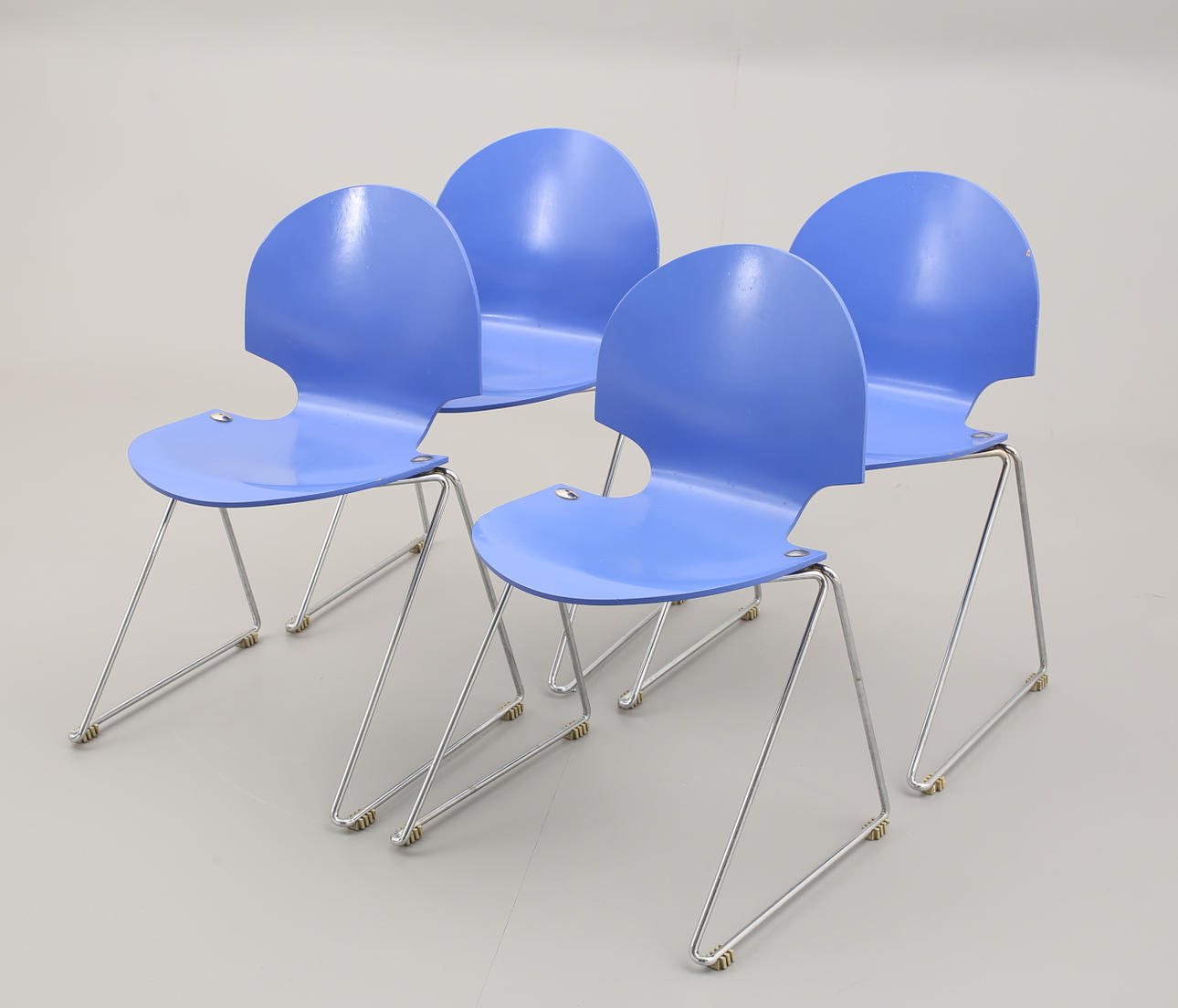 STOLAR, 4 stycken, Fritz Hansen, Danmark.