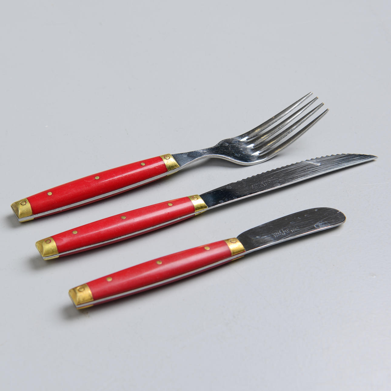 FRANSKA BESTICK, bl.a Melron, 17 delar.