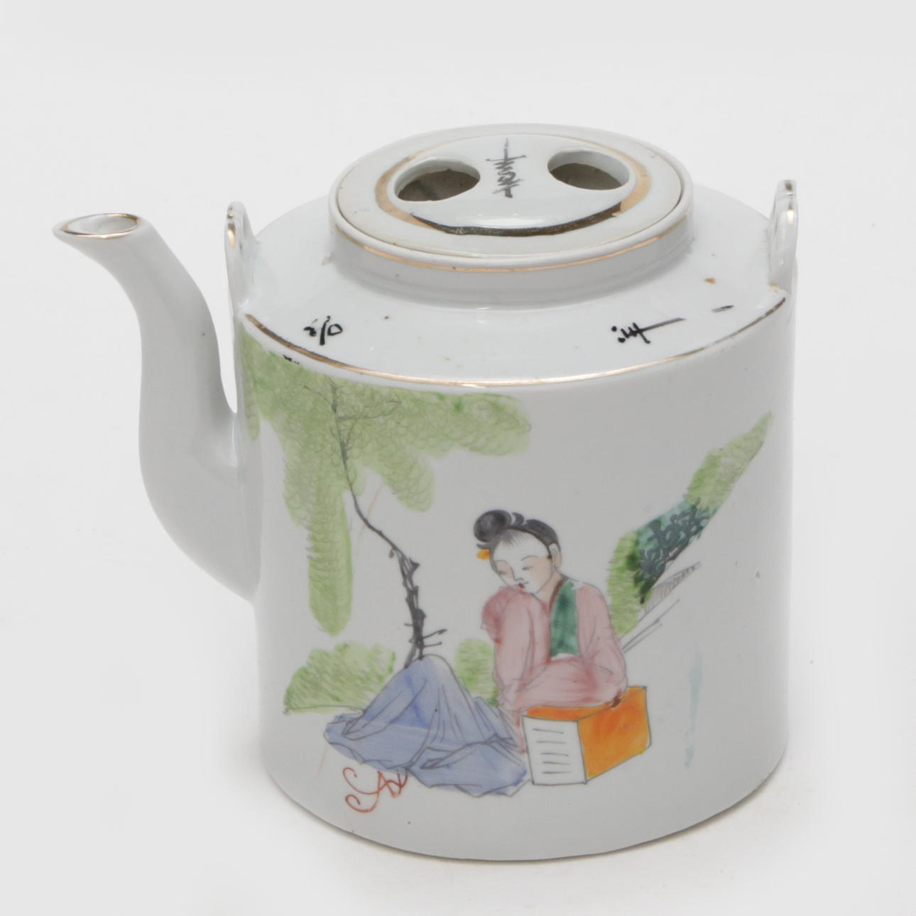 En kinesisk tekande, Republikken Kina.