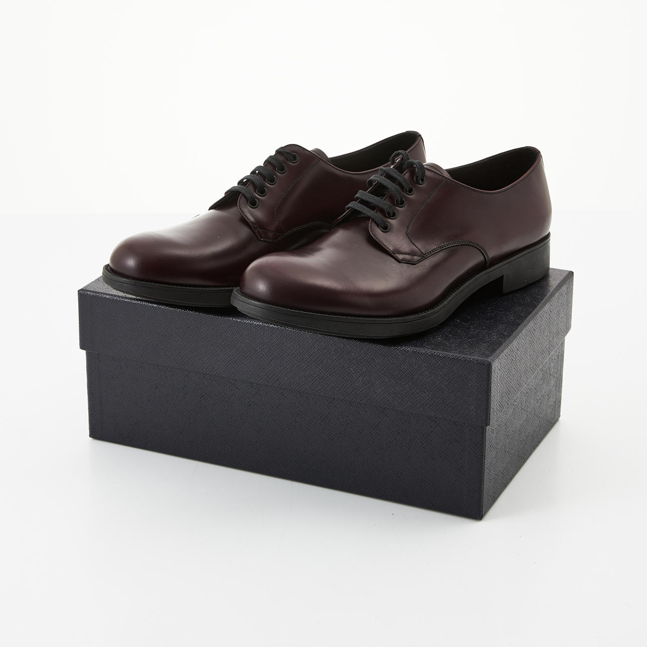 PRADA, derby shoes, size 9 1/2.