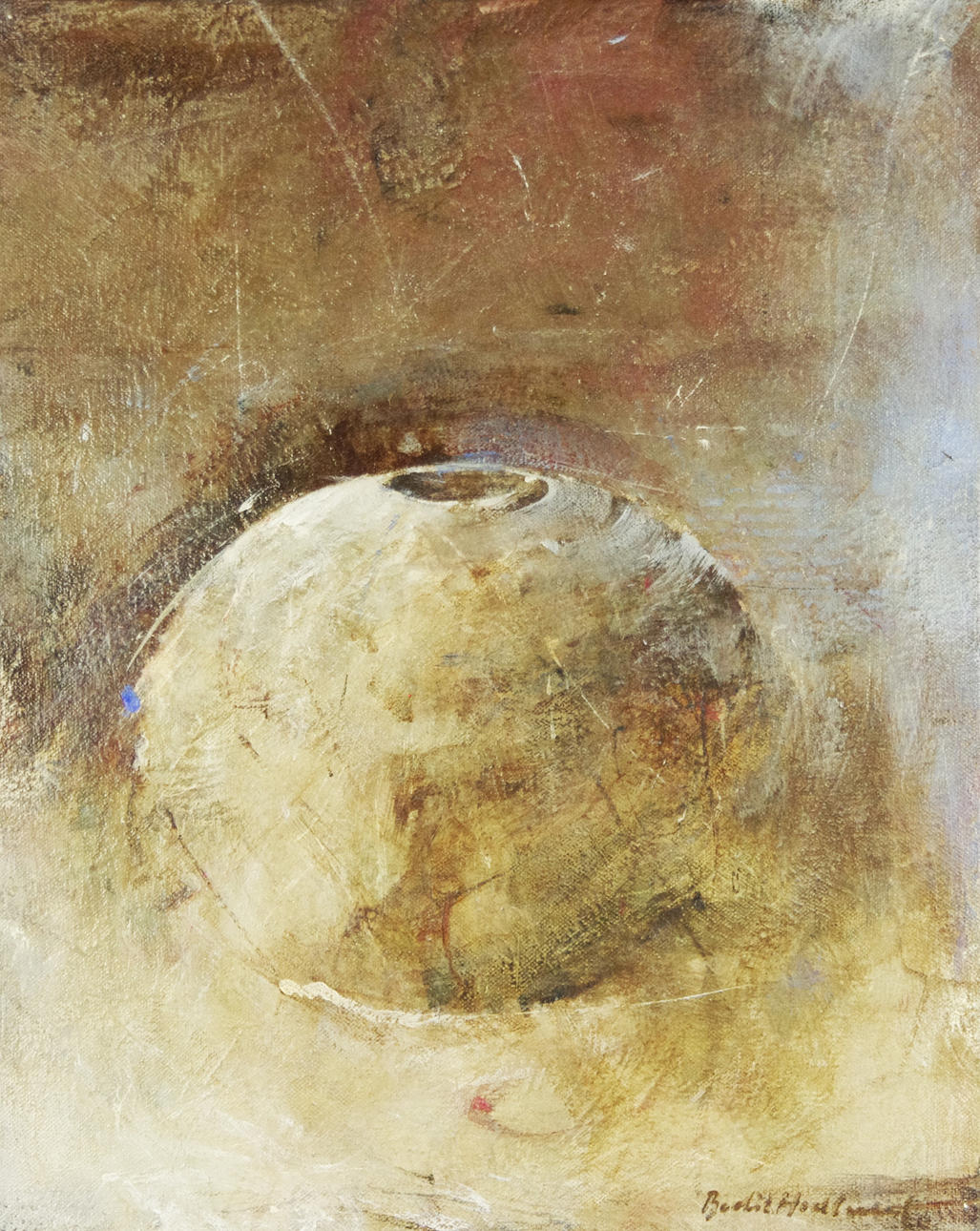 BODIL HEDLUND. Stilleben, olja på duk, signerad.