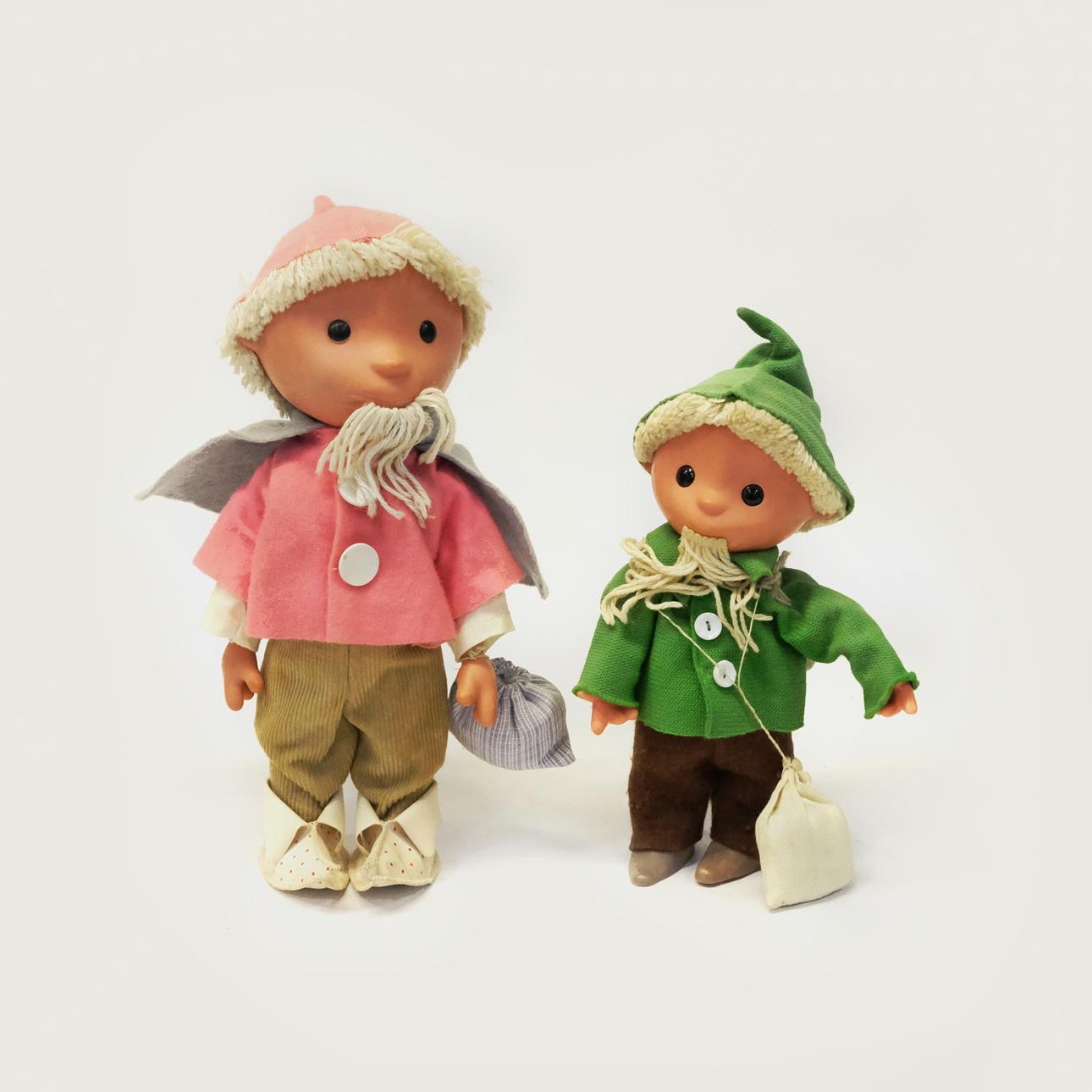 DOS MUÑECOS DE JOHN BLUND, AÑOS 70.