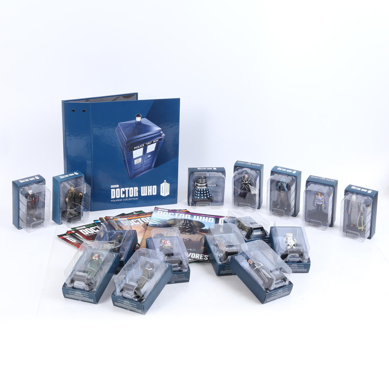 DOCTOR WHO. EAGLEMOSS FIGURINE COLLECTION (15).