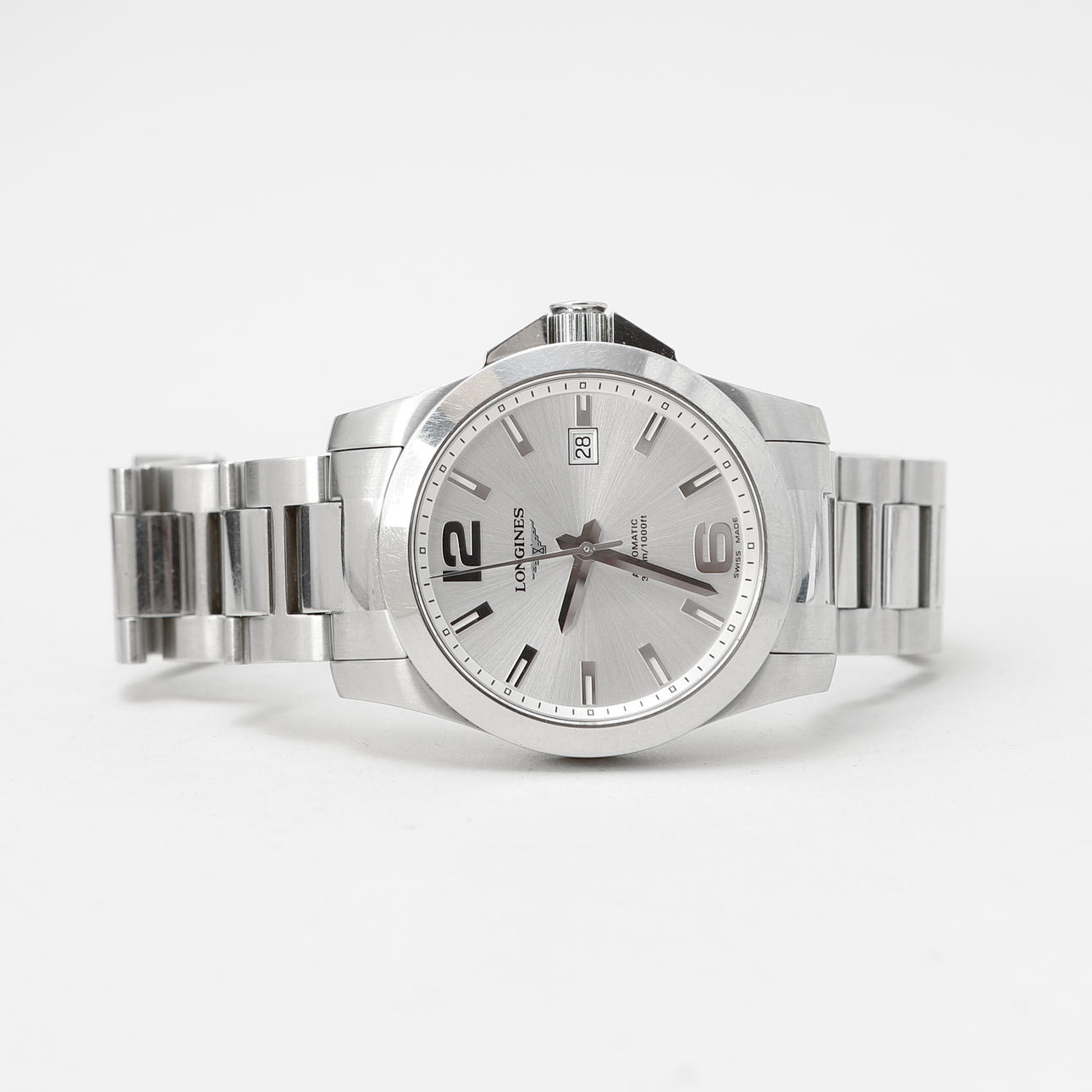 WRISTWATCH, Longines, Conquest, steel, automatic, approx 2010.