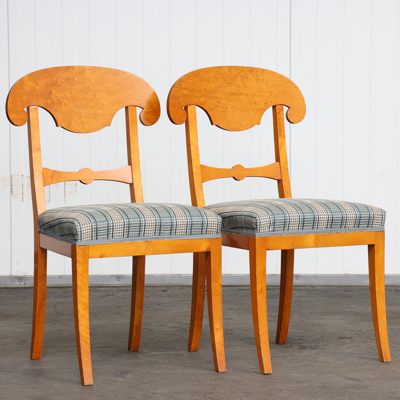 STOLAR, ett par, Karl-Johan stil.