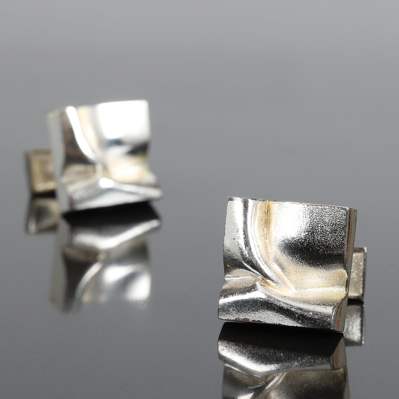 MANSCHETTKNAPPAR, Silver, Björn Weckström, Lapponia.