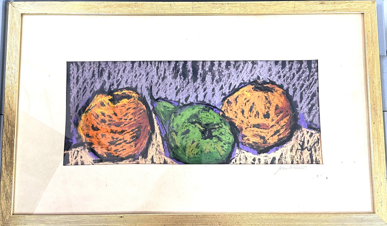 JEAN WILTON-JOHANSSO. Pastell.