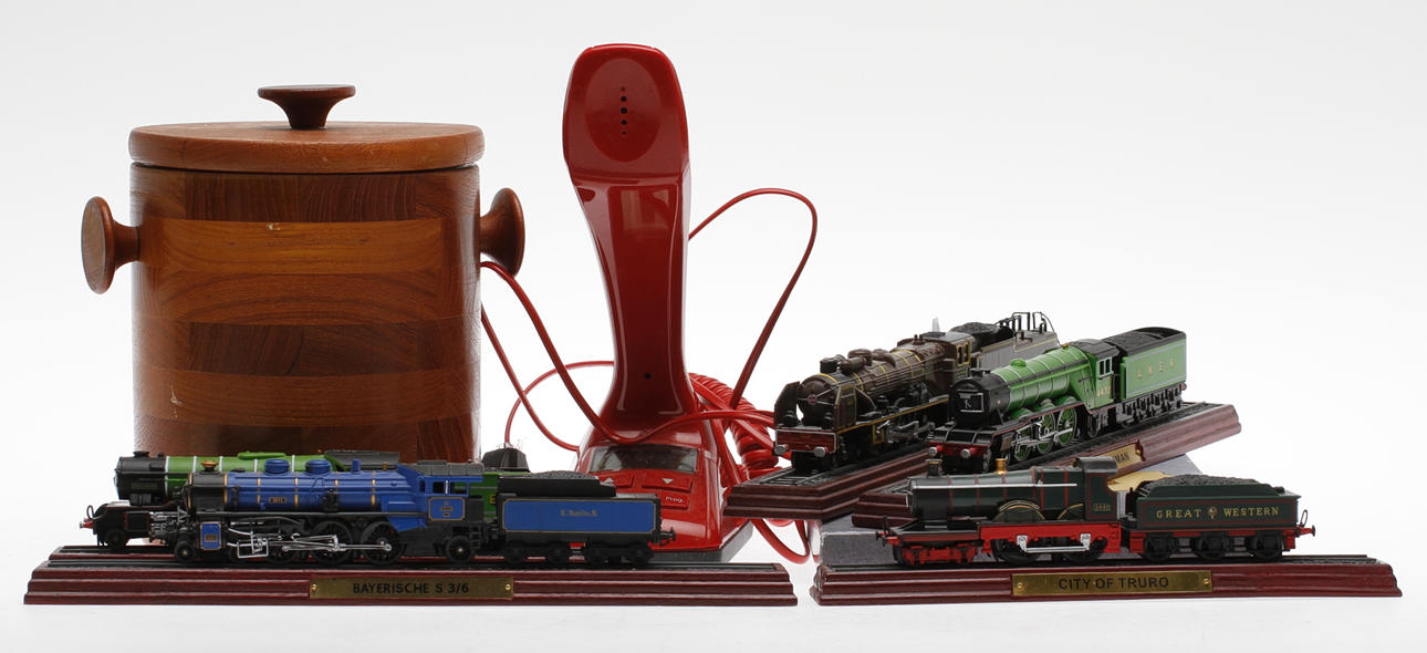 ISHINK, teak, TELEFON, "Kobra", MODELLTÅG, 5 st.