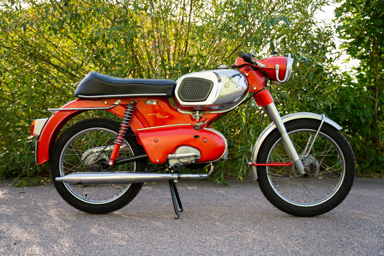 Ein KREIDLER, Modell Florett K54/32D, 1971.