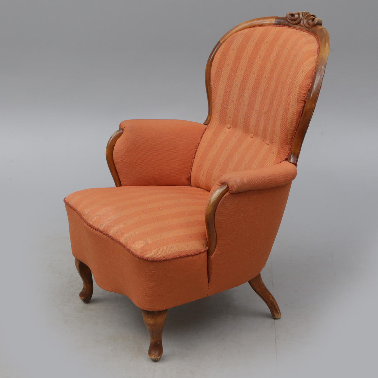 A neo-rococo armchair.