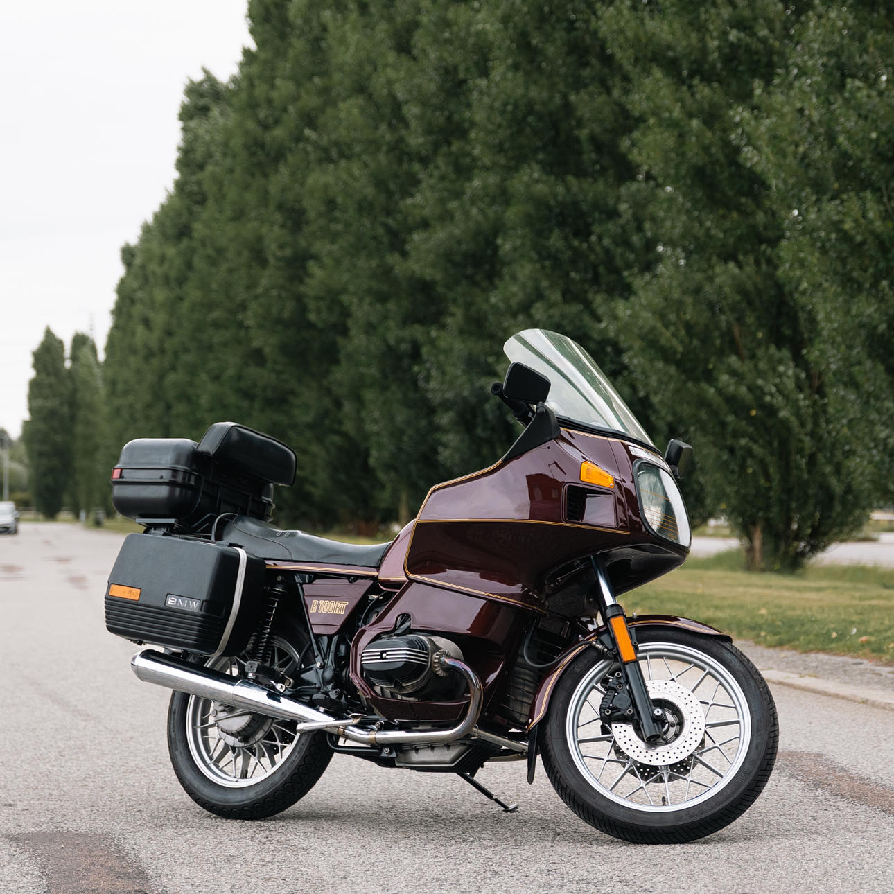 MOTORCYKEL, BMW R100RT, 1983.