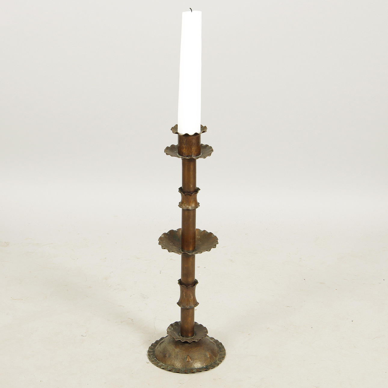 GOLVLJUSSTAKE, koppar.