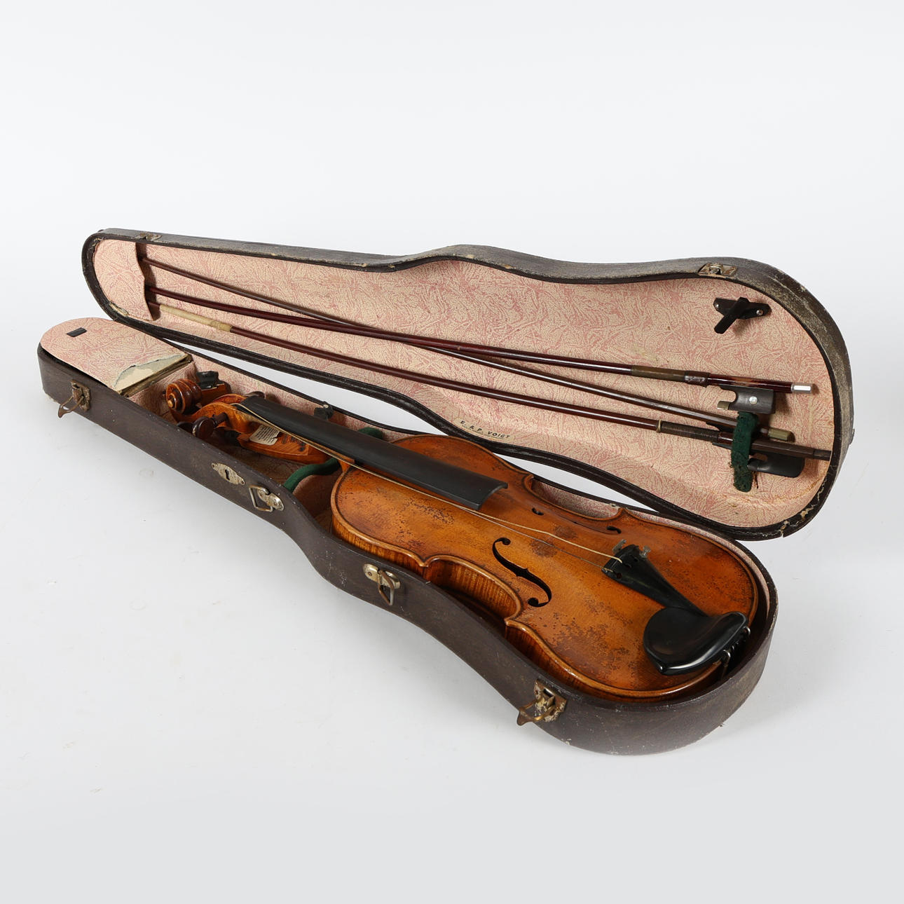 VIOLIN WITH LABEL FOR FRANCESCO RUGGERI - A COPY.