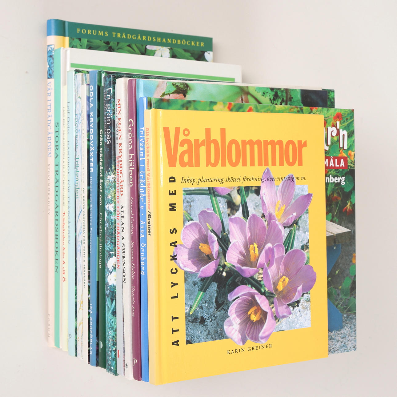 TRÄDGÅRDSBÖCKER, 14 st, 19/2000-tal.