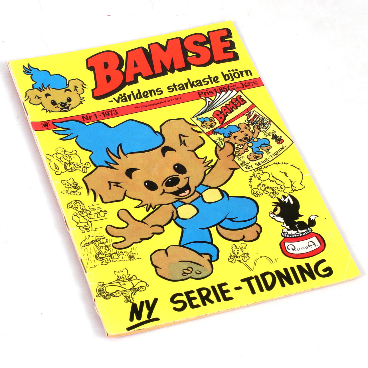 BAMSE, serietidning, nr 1, 1973.